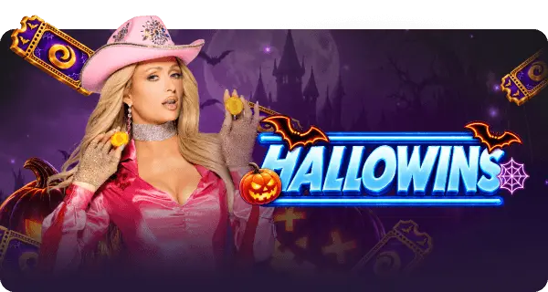 HalloWins WOW Draw promotion banner at WOW Vegas