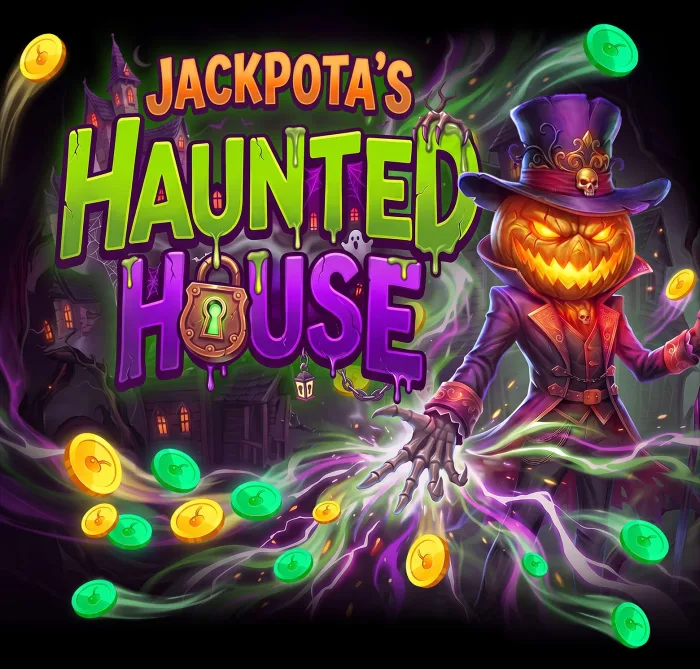 Jackpota's Haunted House Halloween promotion