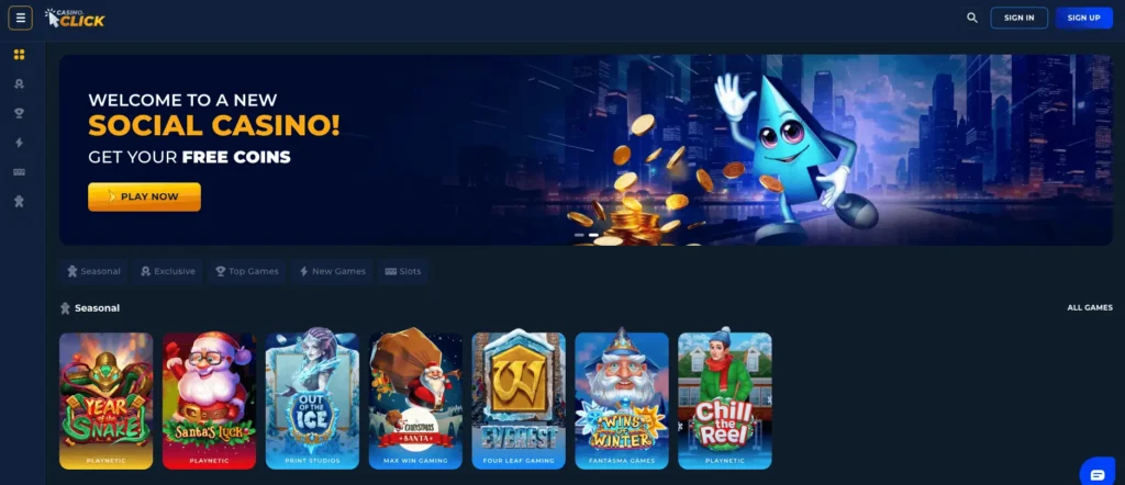 casino click free sweep coins