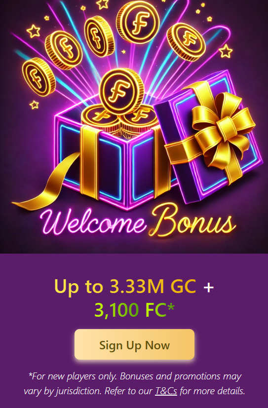 fortune coins welcome bonus