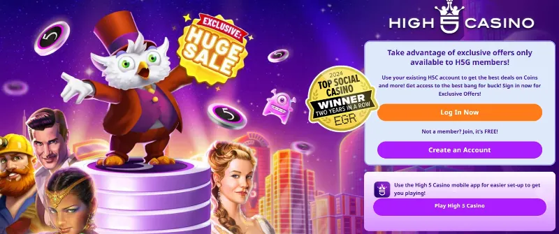 high 5 homepage