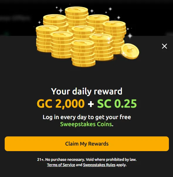 jackpota daily bonus