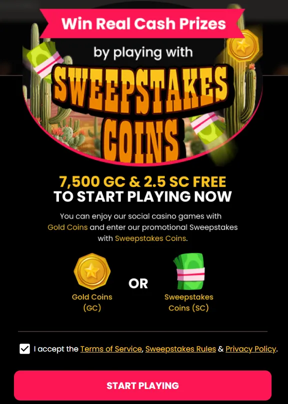 mega bonanza welcome bonus