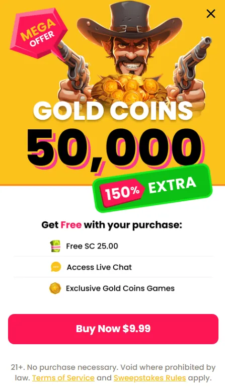 mega bonanza welcome offer