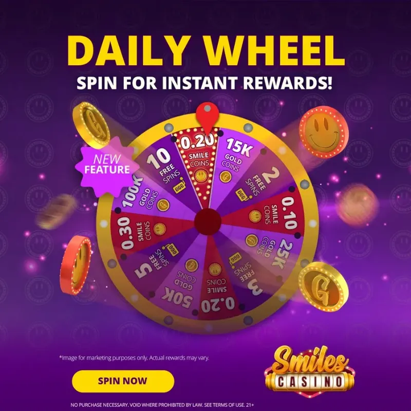 smiles casino daily bonus