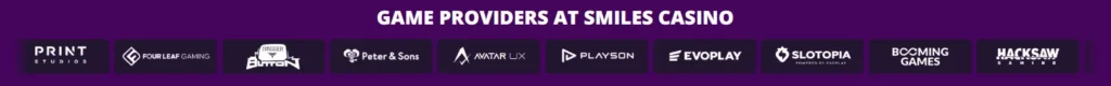 smiles game providers